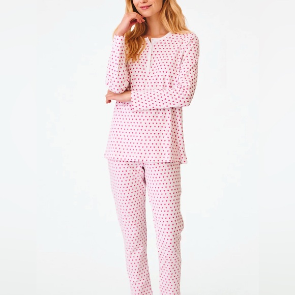 Roller Rabbit Heart PJS- NWOT - Picture 3 of 9